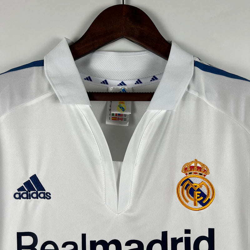 Camisa Retrô Real Madrid 2001/02 Home