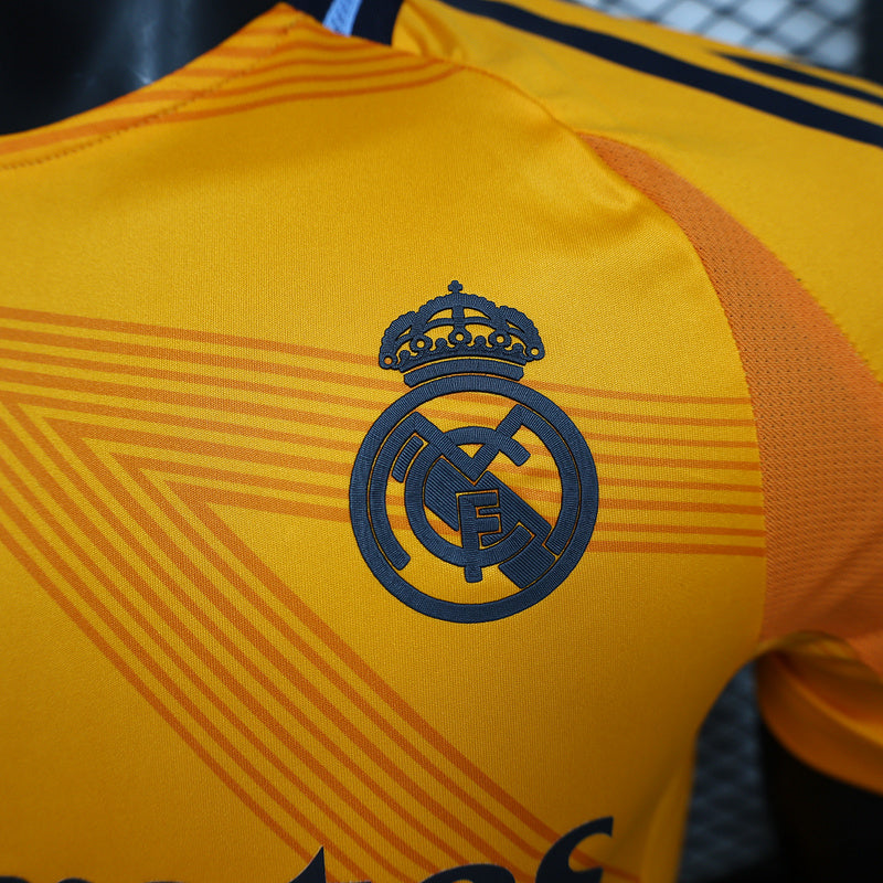 Camisa Real Madrid ll 2024/25 Laranja - Modelo Jogador