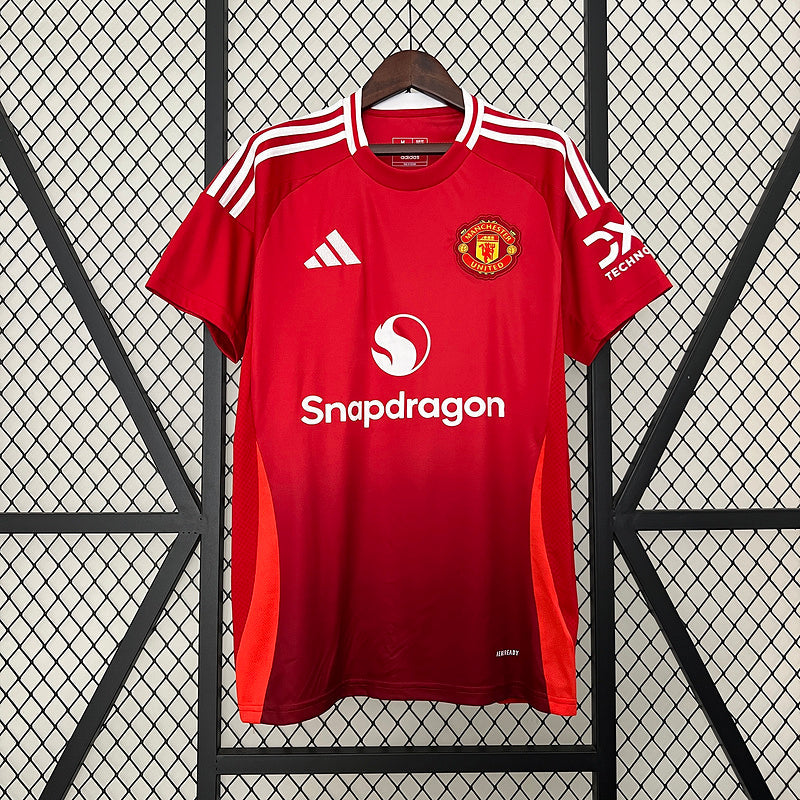 Camisa Manchester United l 2024/25 Vermelha - Modelo Torcedor