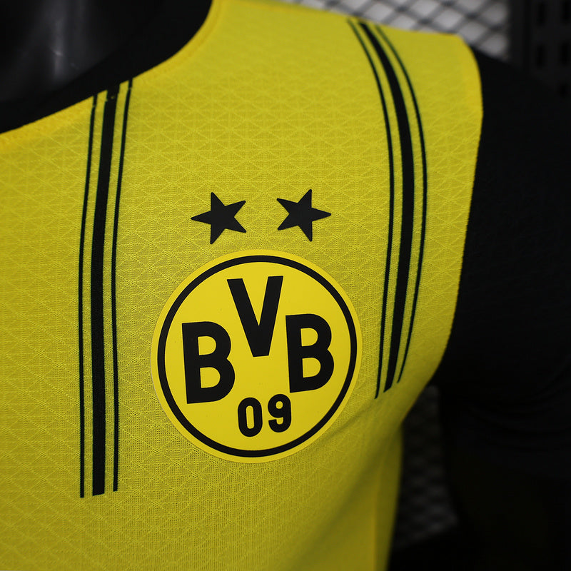 Camisa Borussia Dortmund l 2024/25 Amarela e Preta - Modelo Jogador