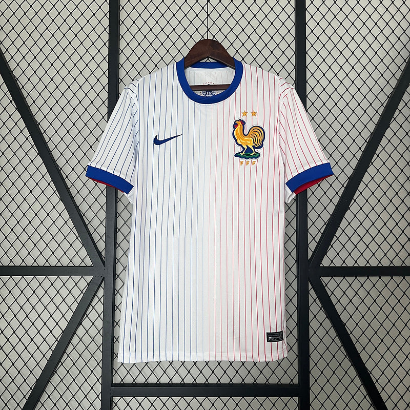 Camisa Seleção França ll 2024 Branca - Modelo Torcedor