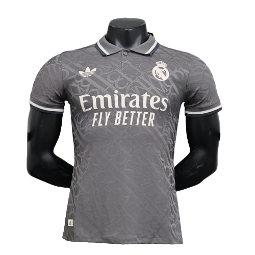 Camisa Real Madrid lll 2024/25 Preta - Modelo Jogador