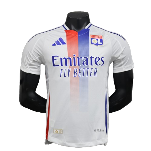 Camisa Lyon l 2024/25 Branca - Modelo Jogador