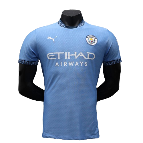 Camisa Manchester City l 2024/25 Azul - Modelo Jogador