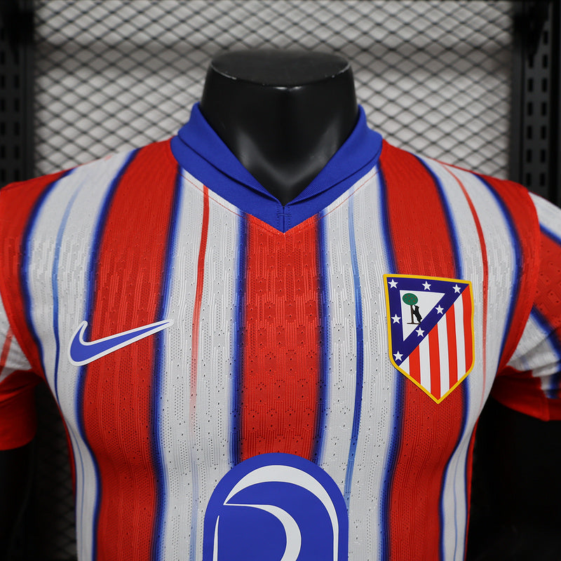 Camisa Atlético de Madrid l 2024/25 Listrada - Modelo Jogador