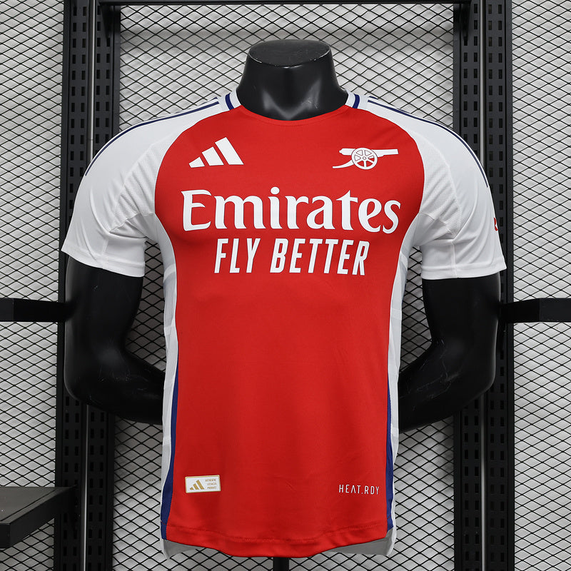 Camisa Arsenal l 2024/25 Vermelha - Modelo Jogador