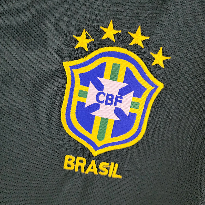 Camisa Retrô Seleção Brasil 1998/98 Goleiro