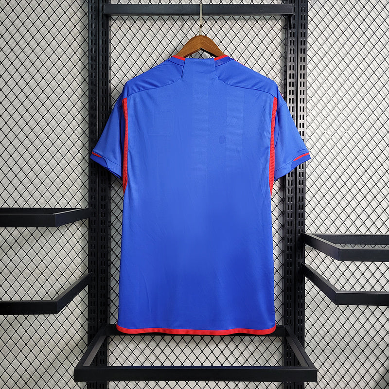 Camisa Lyon ll 2023/24 Azul - Modelo Torcedor