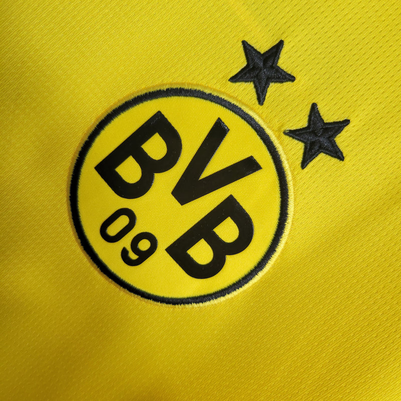 Camisa Borussia Dortmund l 2023/24 Amarela e Preta - Modelo Torcedor