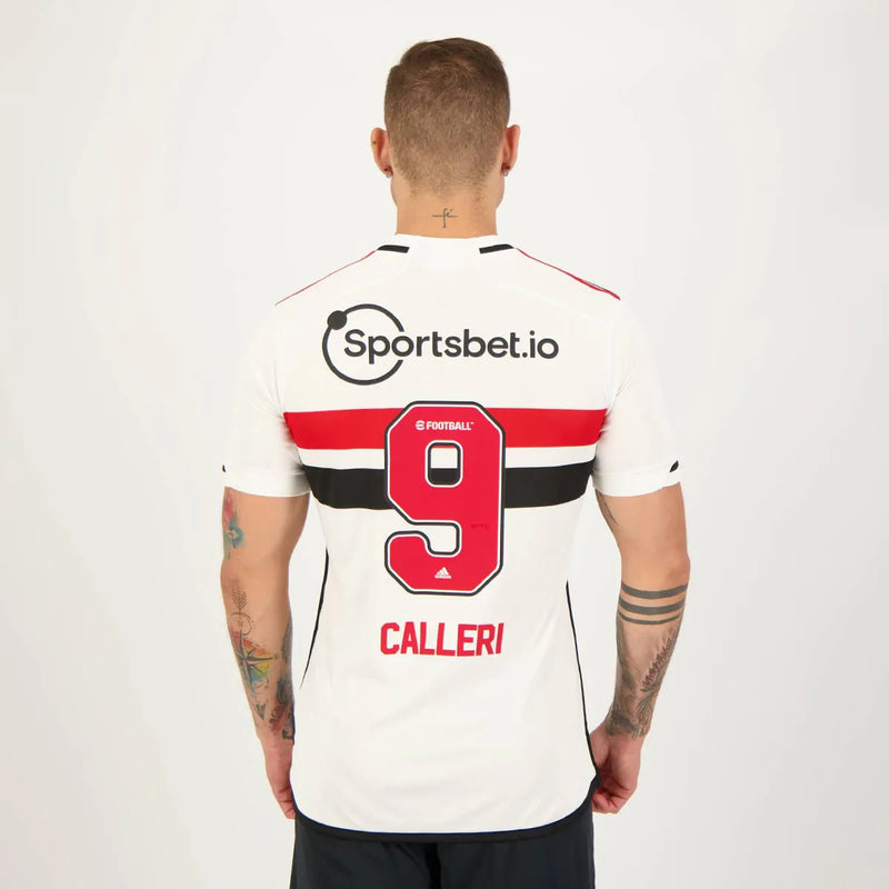 Camisa São Paulo l 2023/24 Branca - Calleri N9