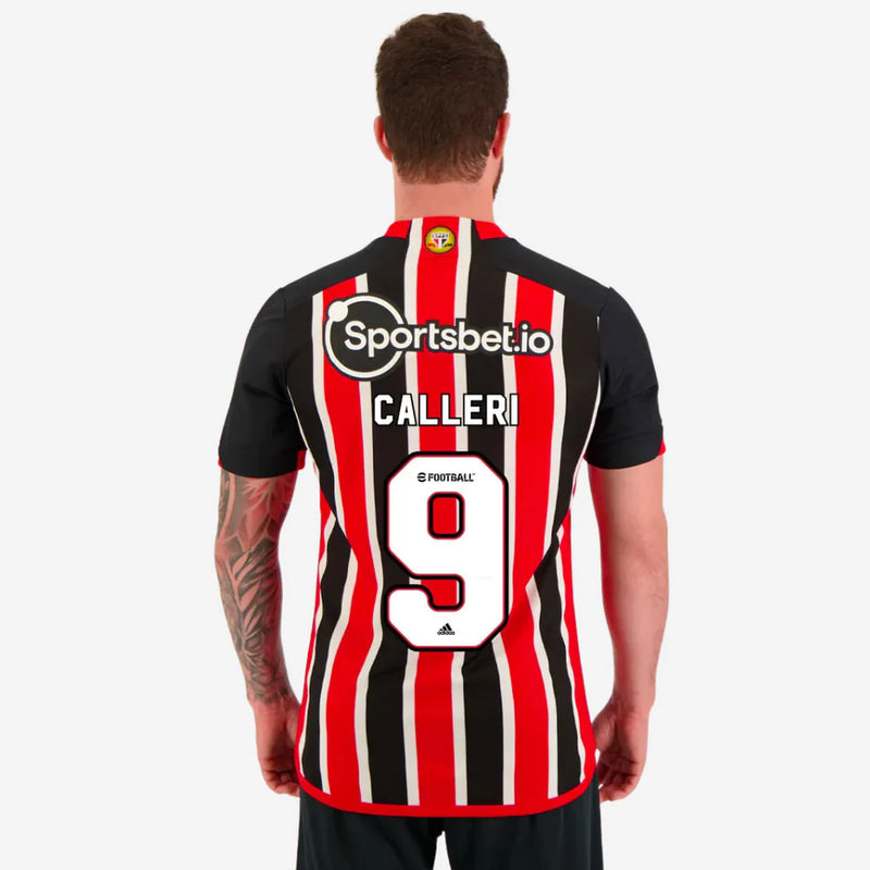 Camisa São Paulo ll 2023/24 Tricolor - Calleri N9