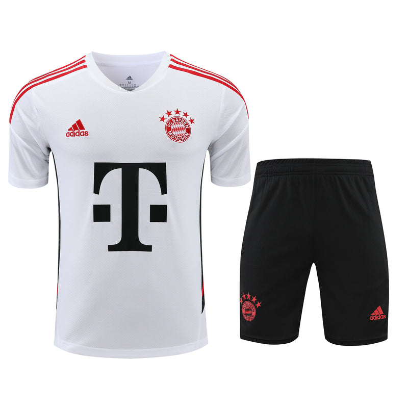 Conjunto Manga Bayern Munique Treino - Modelo Torcedor