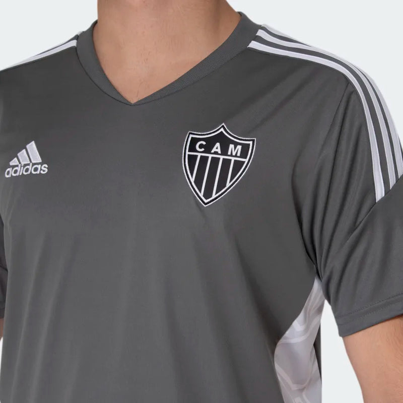 Camisa Atlético Mineiro Treino 2023/24 Cinza - Modelo Torcedor