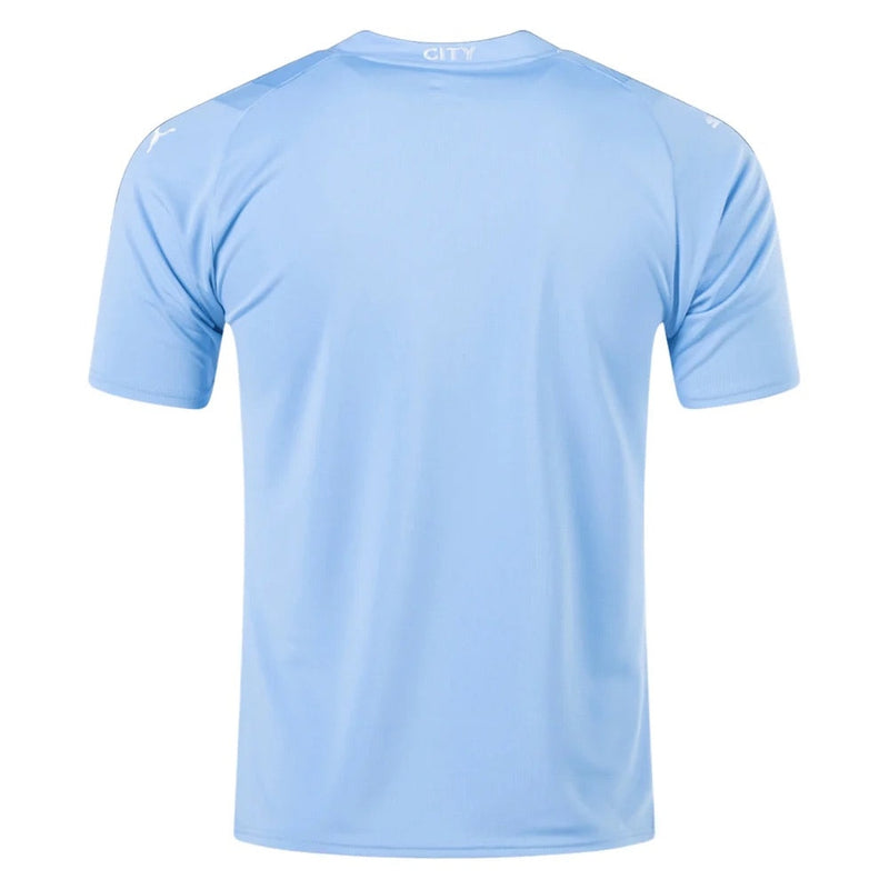 Camisa Manchester City l 2023/24 Azul - Modelo Torcedor