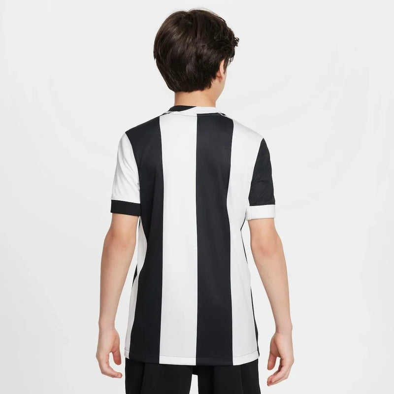 Conjunto Infantil Corinthians lll 2024/25 Branco e Preto - Modelo Torcedor