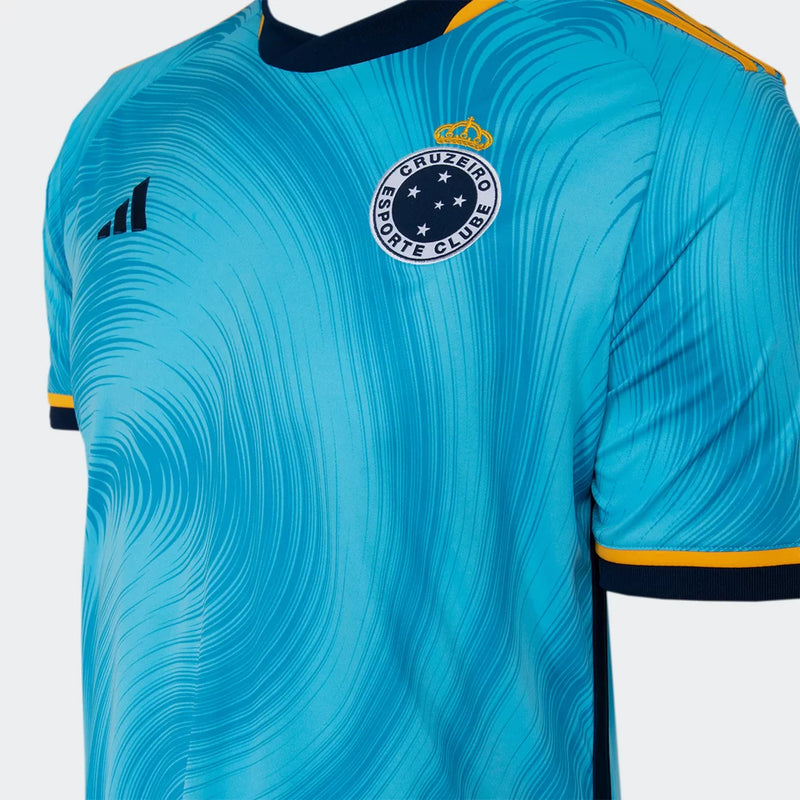 Camisa Cruzeiro lll 2023/24 Azul - Modelo Torcedor