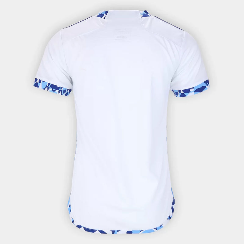 Camisa Feminina Cruzeiro ll 2024/25 Branca - Modelo Baby Look