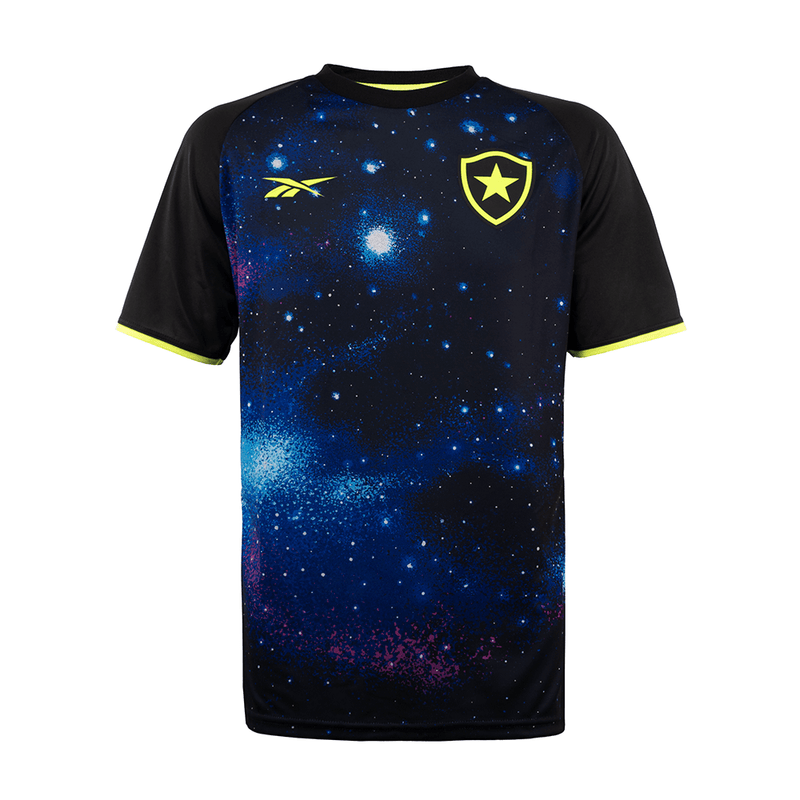 Camisa Botafogo Pré-Jogo 2024/25 Azul - Modelo Torcedor