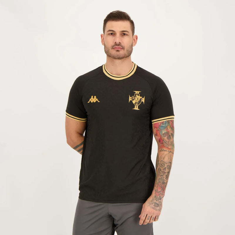 Camisa Vasco da Gama Goleiro 2022/23 Preta - Modelo Torcedor