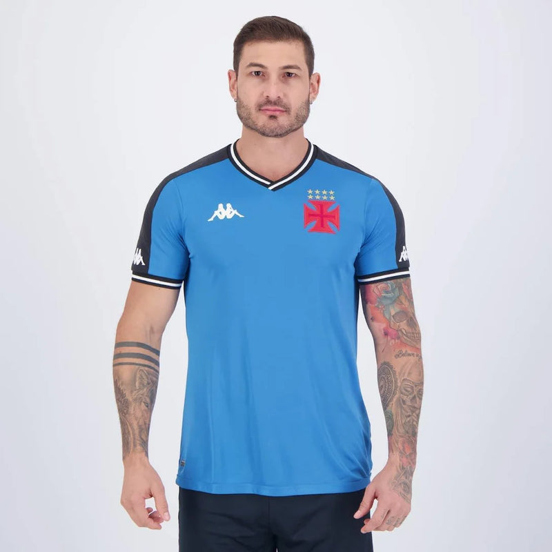 Camisa Vasco da Gama Goleiro ll 2024/25 Azul - Modelo Torcedor