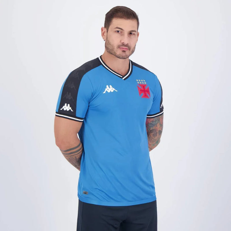 Camisa Vasco da Gama Goleiro ll 2024/25 Azul - Modelo Torcedor