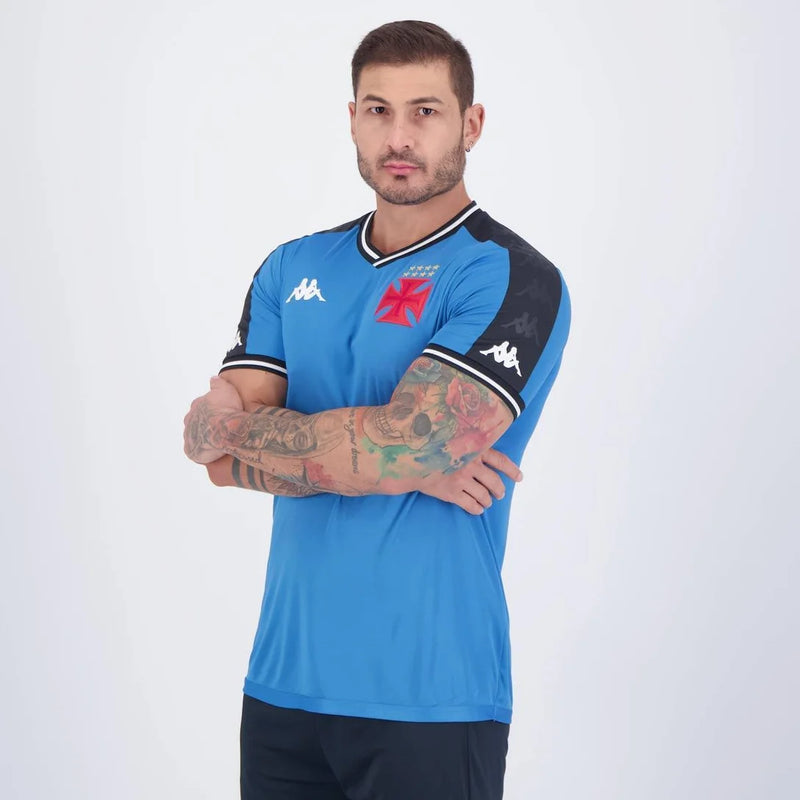 Camisa Vasco da Gama Goleiro ll 2024/25 Azul - Modelo Torcedor