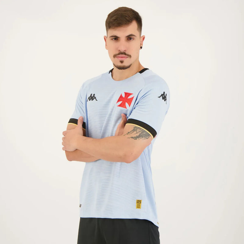 Camisa Vasco da Gama Goleiro 2023/24 Cinza - Modelo Torcedor