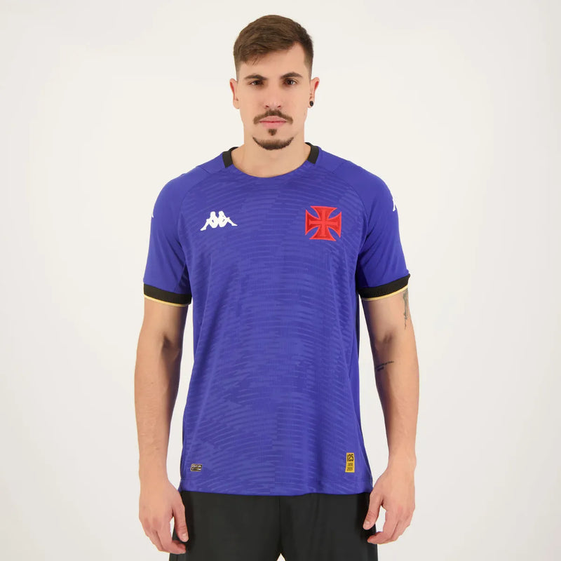 Camisa Vasco da Gama Goleiro 2023/24 Azul - Modelo Torcedor