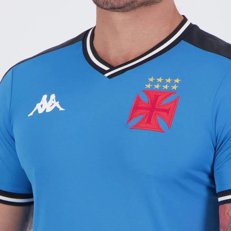 Camisa Vasco da Gama Goleiro ll 2024/25 Azul - Modelo Torcedor