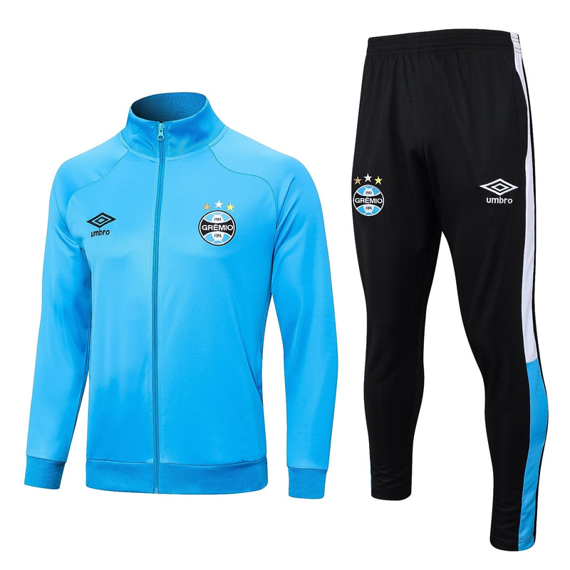 Conjunto de Frio Grêmio 2023/24 Azul - Viagem