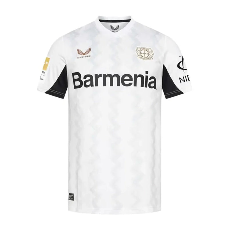 Camisa Bayer Leverkusen ll 2024/25 Branca - Modelo Torcedor