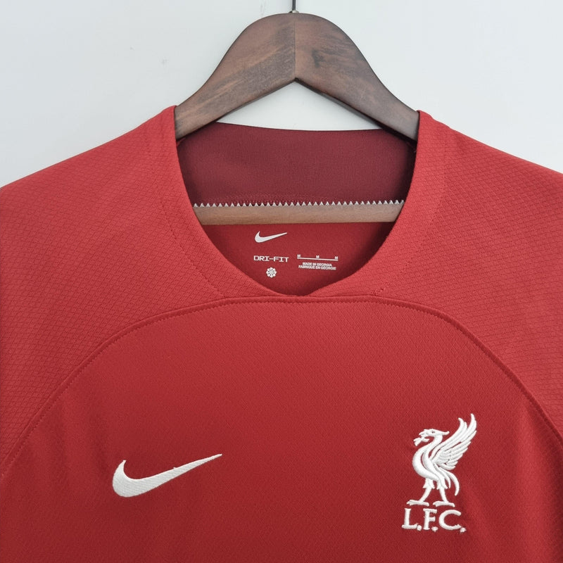 Camisa Liverpool l 2023/24 Vermelha - Modelo Torcedor