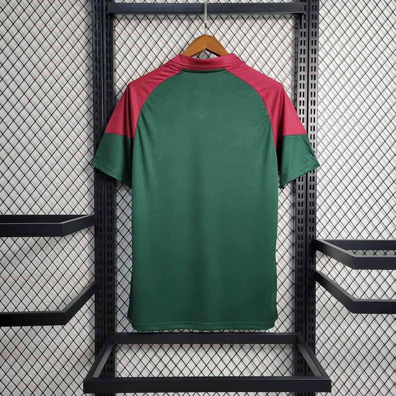 Camisa Fluminense Treino 2023/24 Verde - Modelo Torcedor