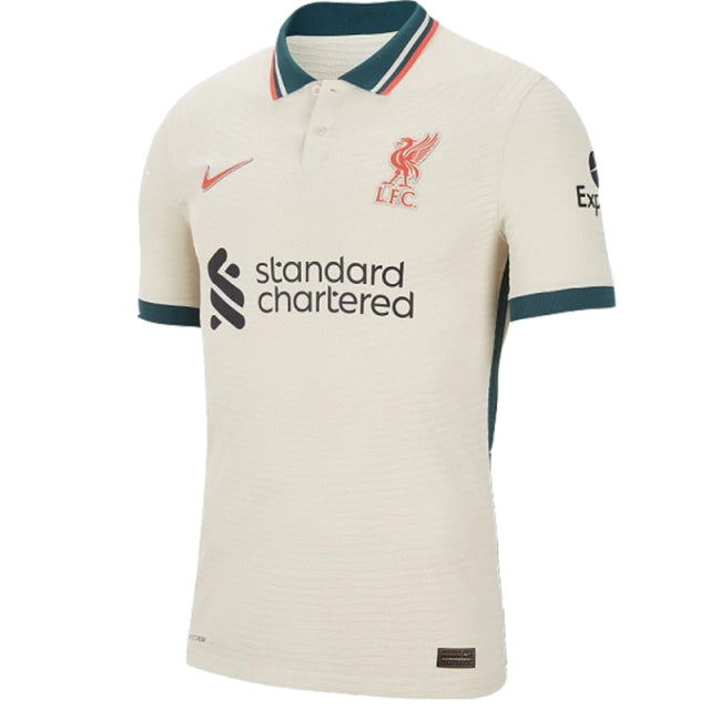 Camisa Liverpool ll 2021/22 Marfim - Modelo Torcedor