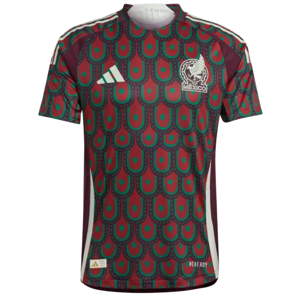 Camisa Seleção México l 2024/25 Grená - Modelo Torcedor