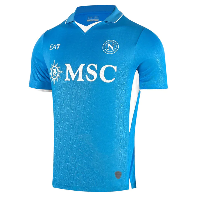 Camisa Napoli l 2024/25 Azul - Modelo Torcedor