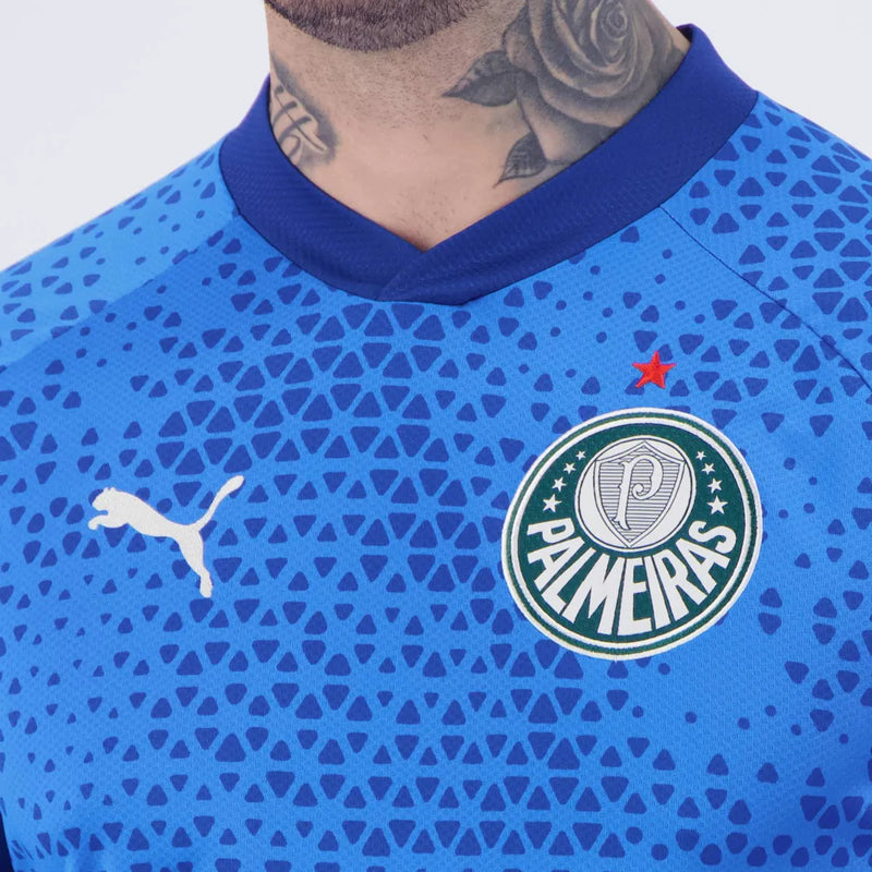 Camisa Palmeiras Treino 2024/25 Azul - Modelo Torcedor