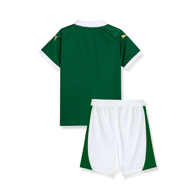 Conjunto Infantil Palmeiras l 2024/25 Verde - Modelo Torcedor