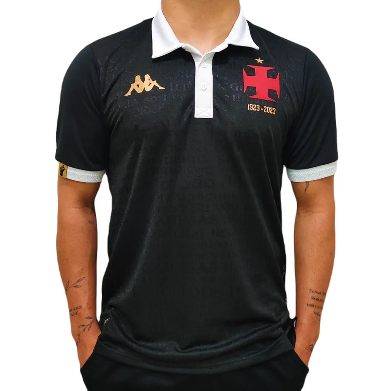 Camisa Vasco da Gama lll 2023/24 Preta - Modelo Torcedor