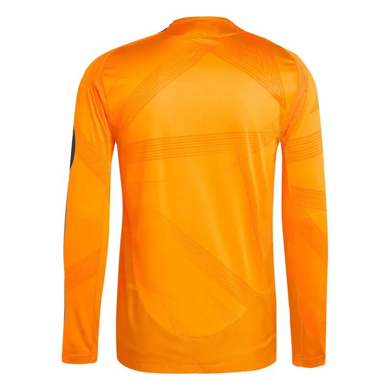 Camisa Manga Longa Real Madrid ll 2024/25 Laranja - Modelo Torcedor