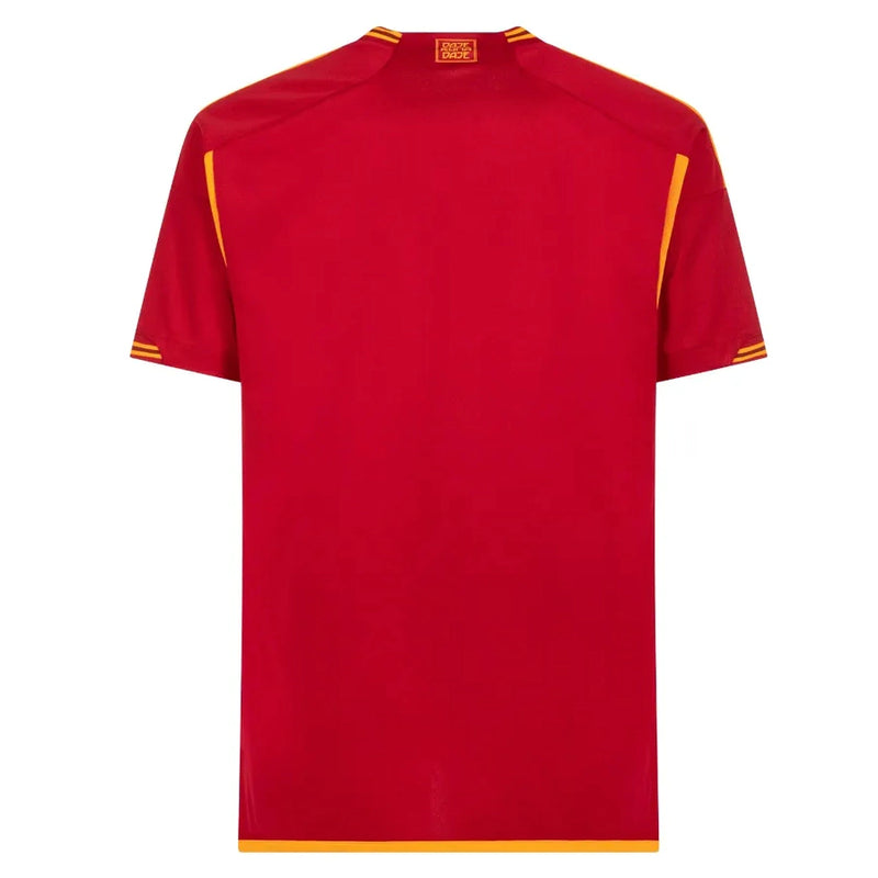 Camisa Roma l 2023/24 Vermelha - Modelo Torcedor