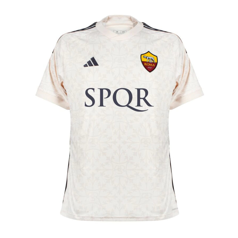 Camisa Roma ll 2023/24 Bege - Modelo Torcedor