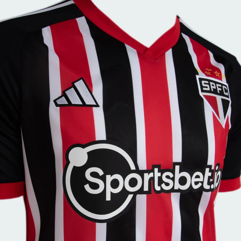 Camisa São Paulo ll 2023/24 Tricolor - Lucas N7