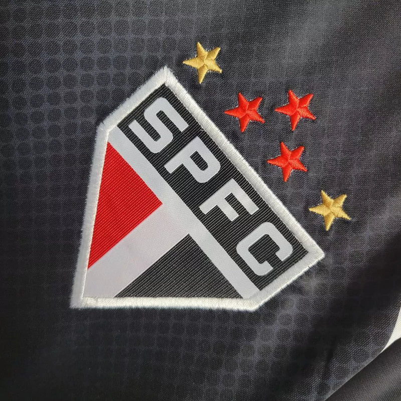 Camisa São Paulo Muricy Ramalho 2024/25 Preta - Modelo Torcedor