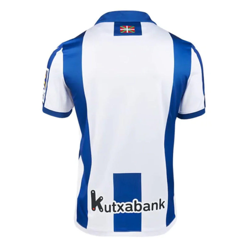 Camisa Real Sociedad l 2024/25 Branca e Azul - Modelo Torcedor