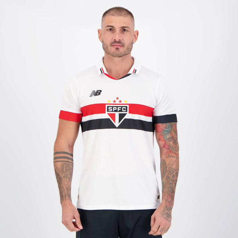 Camisa São Paulo l 2024/25 Branca - Calleri N9