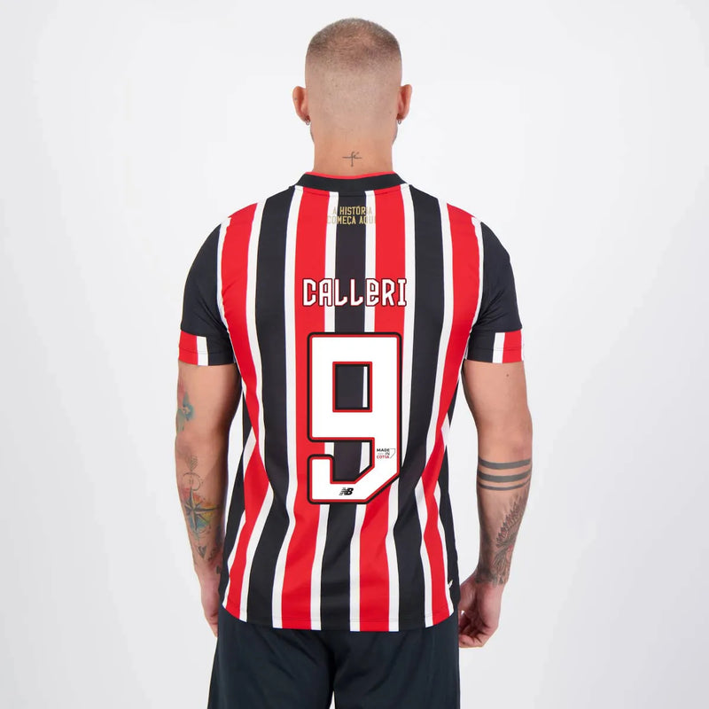 Camisa São Paulo ll 2024/25 Tricolor - Calleri N9