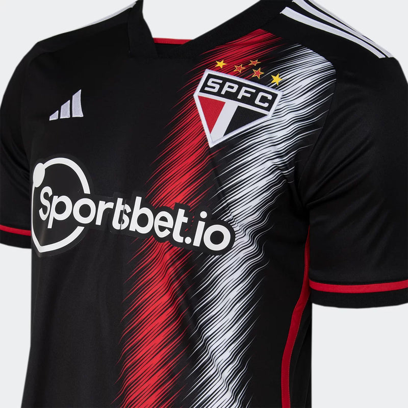 Camisa São Paulo lll 2023/24 Preta - Modelo Torcedor