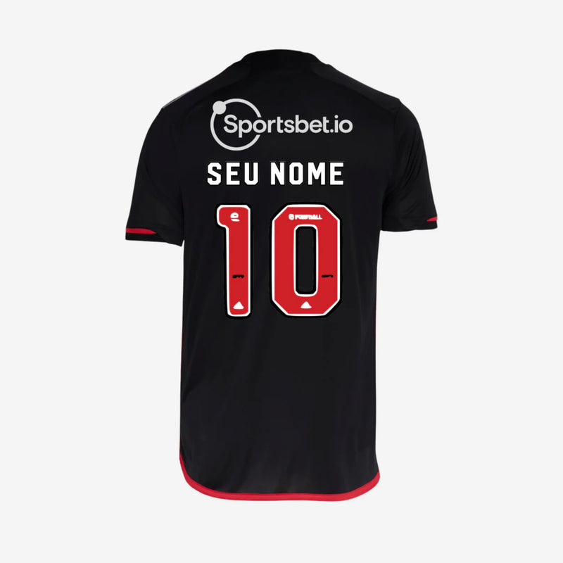 Camisa São Paulo lll 2023/24 Preta - Modelo Torcedor