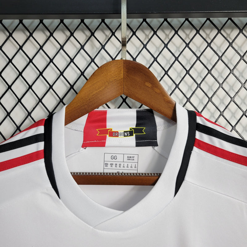 Camisa São Paulo l 2023/24 Branca - Calleri N9